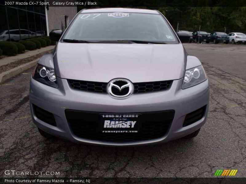 Galaxy Gray Mica / Black 2007 Mazda CX-7 Sport