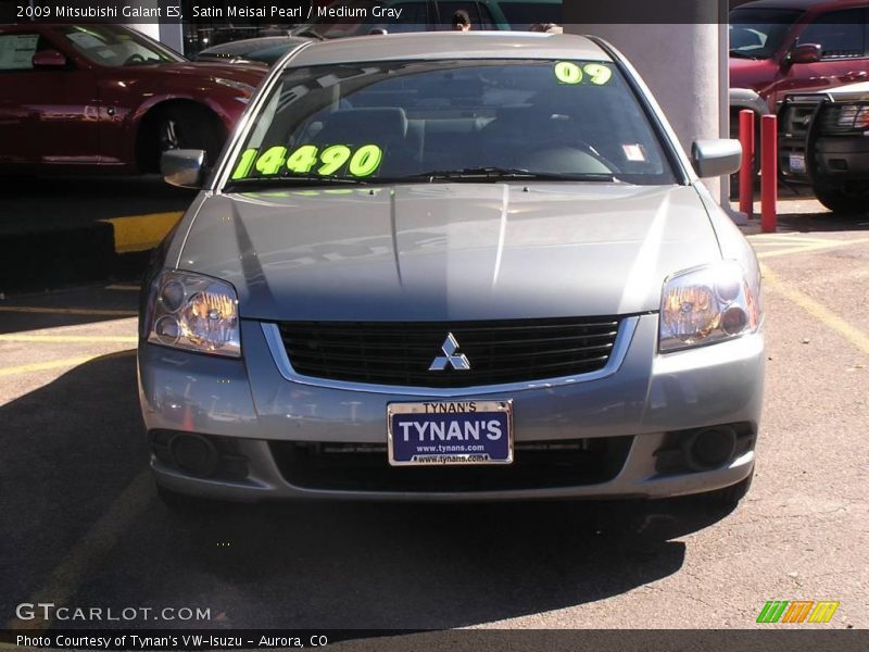 Satin Meisai Pearl / Medium Gray 2009 Mitsubishi Galant ES