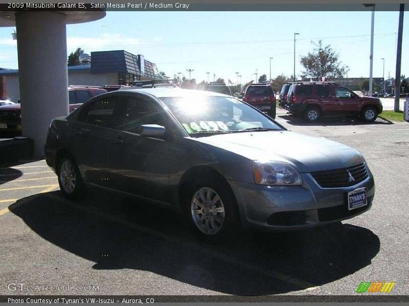 Satin Meisai Pearl / Medium Gray 2009 Mitsubishi Galant ES