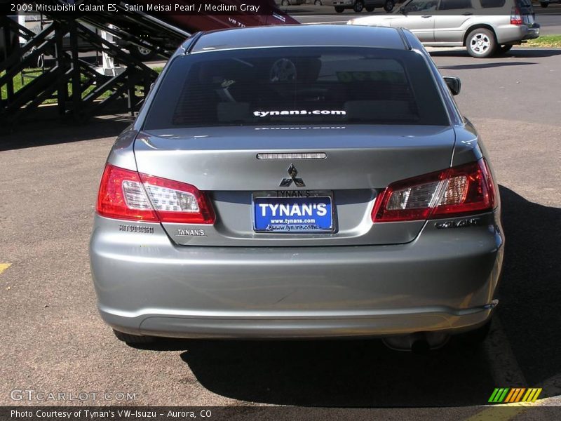 Satin Meisai Pearl / Medium Gray 2009 Mitsubishi Galant ES