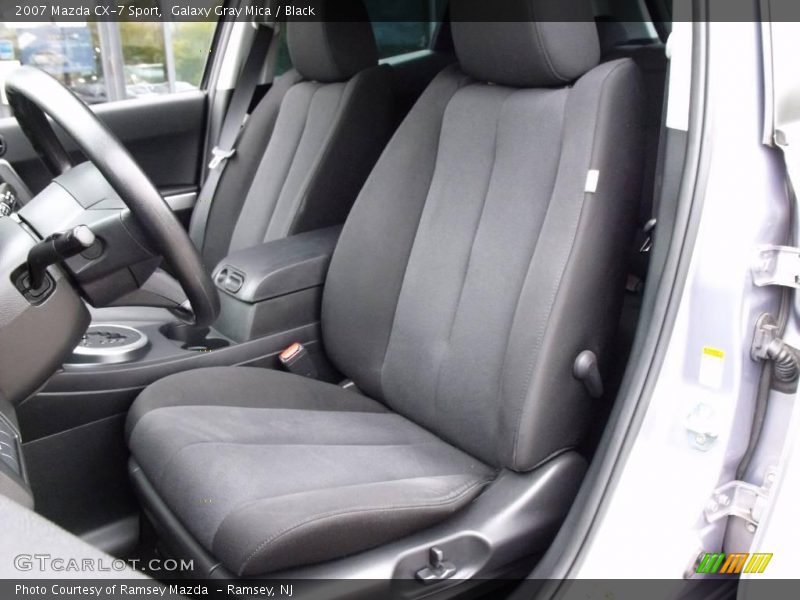 Galaxy Gray Mica / Black 2007 Mazda CX-7 Sport
