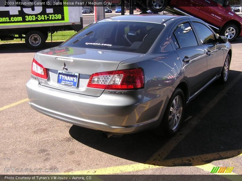 Satin Meisai Pearl / Medium Gray 2009 Mitsubishi Galant ES