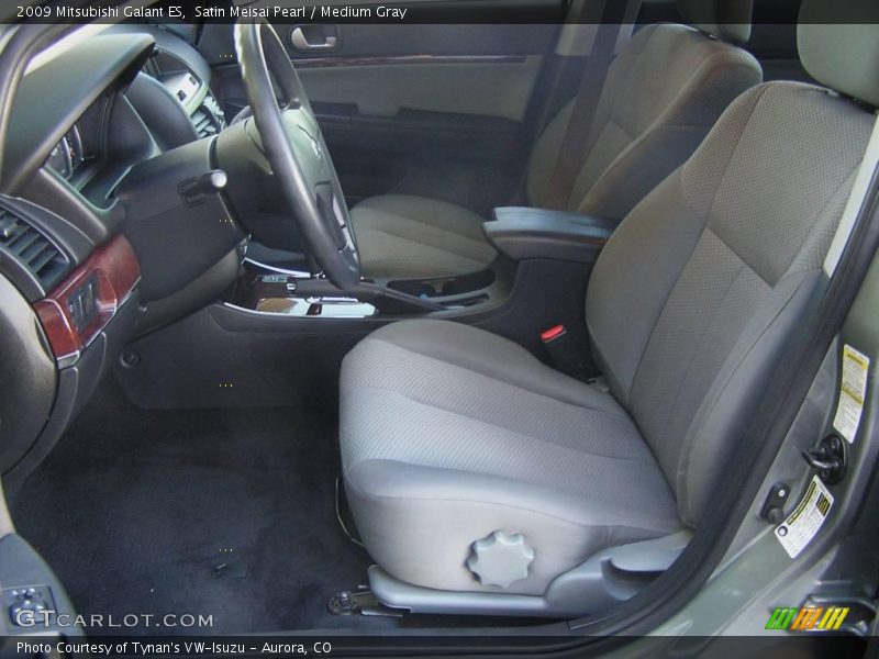 Satin Meisai Pearl / Medium Gray 2009 Mitsubishi Galant ES