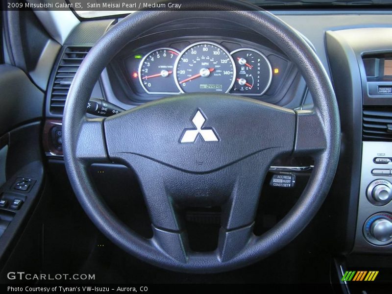 Satin Meisai Pearl / Medium Gray 2009 Mitsubishi Galant ES