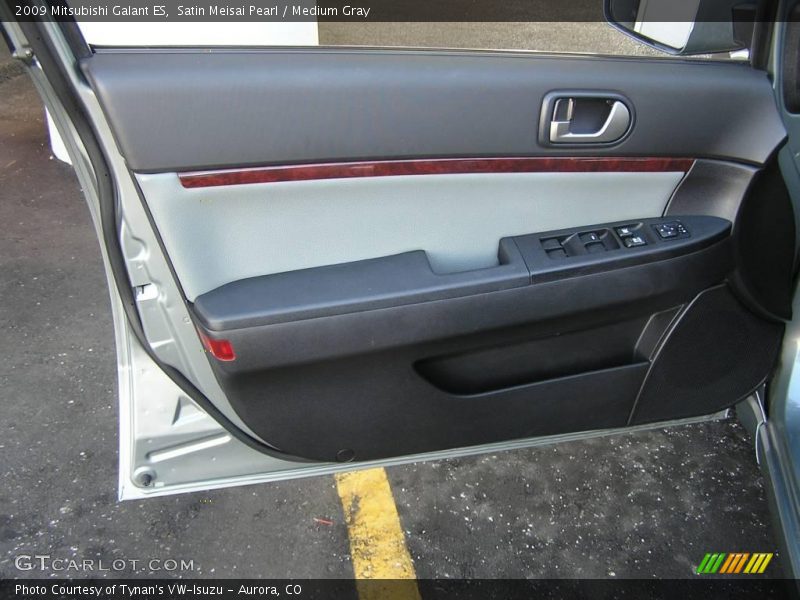 Satin Meisai Pearl / Medium Gray 2009 Mitsubishi Galant ES