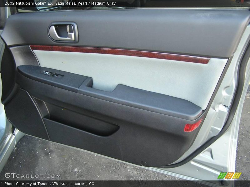 Satin Meisai Pearl / Medium Gray 2009 Mitsubishi Galant ES