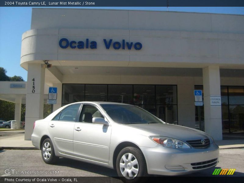 Lunar Mist Metallic / Stone 2004 Toyota Camry LE