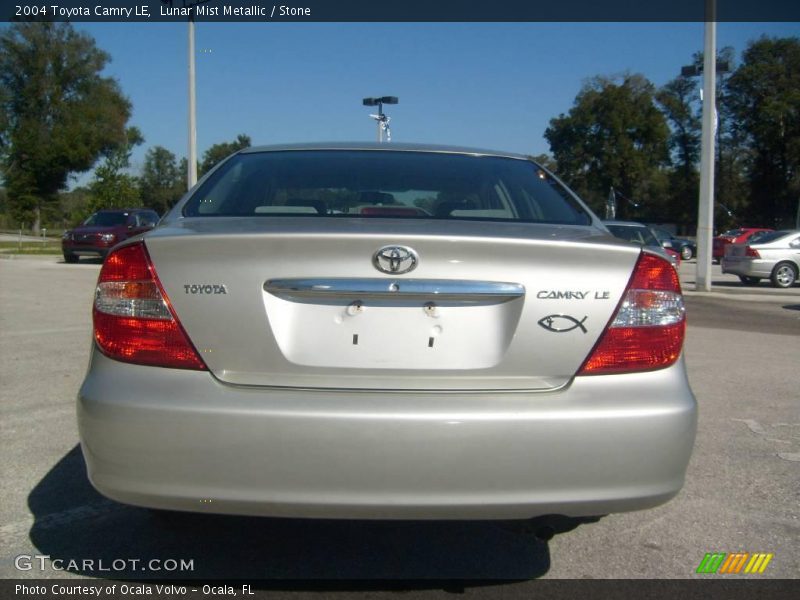 Lunar Mist Metallic / Stone 2004 Toyota Camry LE
