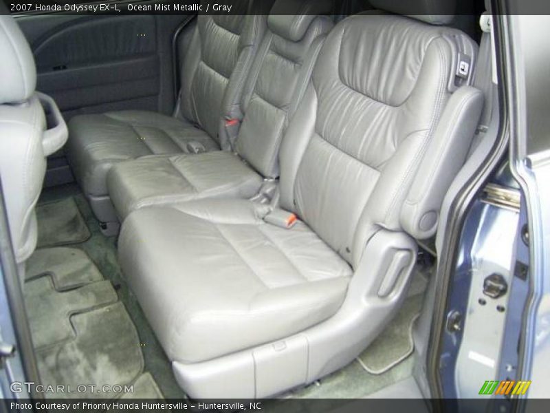 Ocean Mist Metallic / Gray 2007 Honda Odyssey EX-L