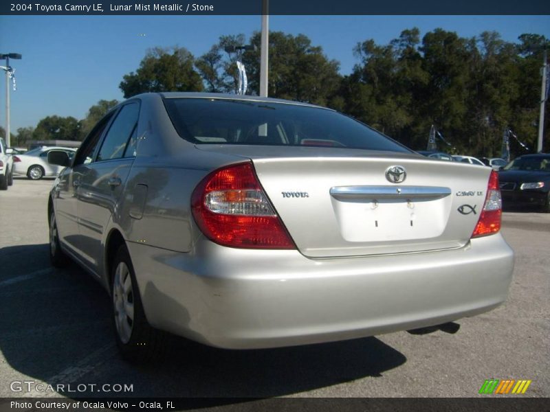 Lunar Mist Metallic / Stone 2004 Toyota Camry LE