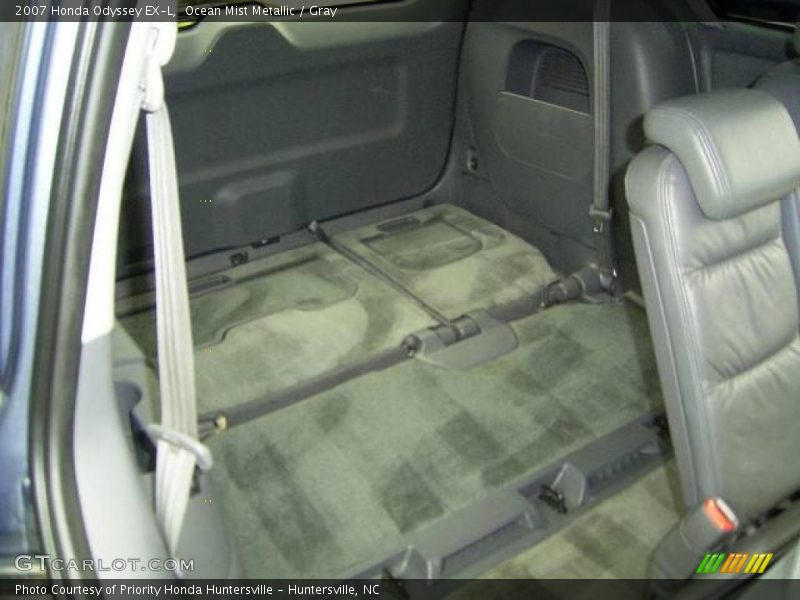 Ocean Mist Metallic / Gray 2007 Honda Odyssey EX-L