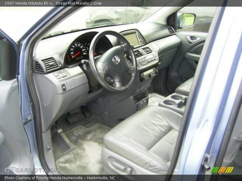 Gray Interior - 2007 Odyssey EX-L 