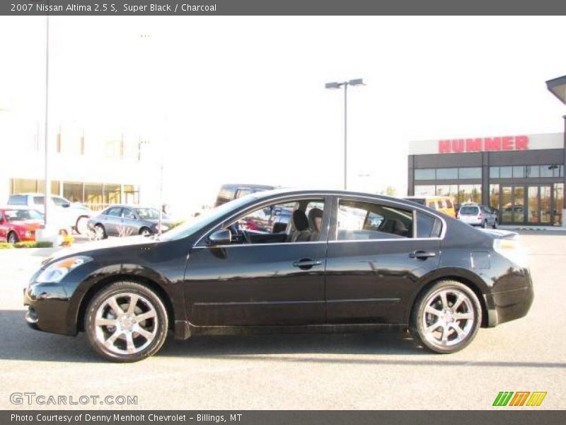 Super Black / Charcoal 2007 Nissan Altima 2.5 S