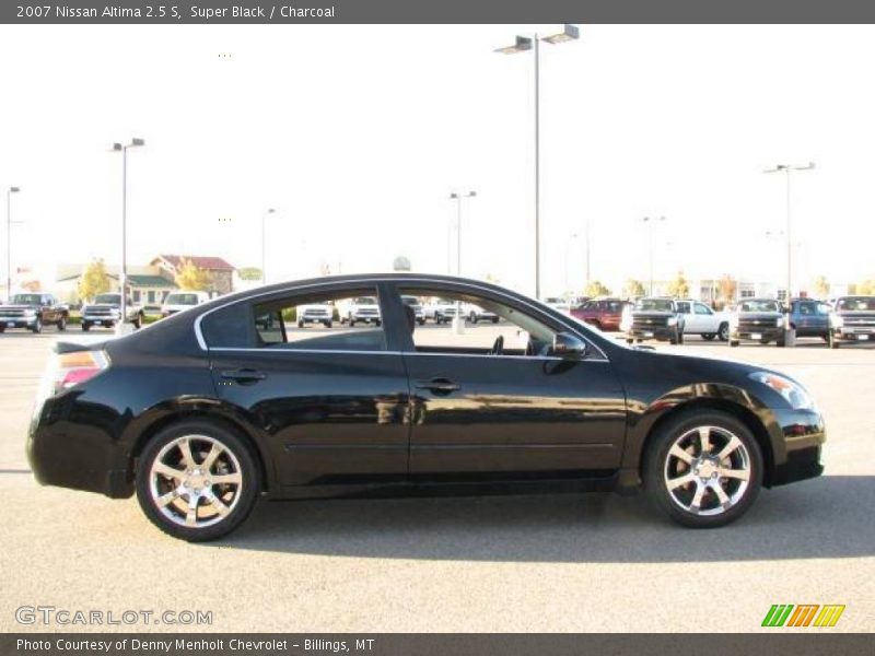 Super Black / Charcoal 2007 Nissan Altima 2.5 S