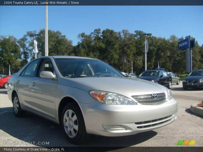 Lunar Mist Metallic / Stone 2004 Toyota Camry LE