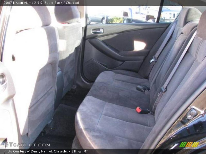 Super Black / Charcoal 2007 Nissan Altima 2.5 S