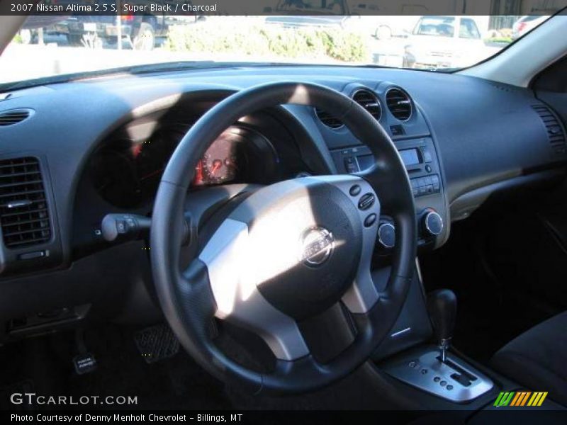 Super Black / Charcoal 2007 Nissan Altima 2.5 S