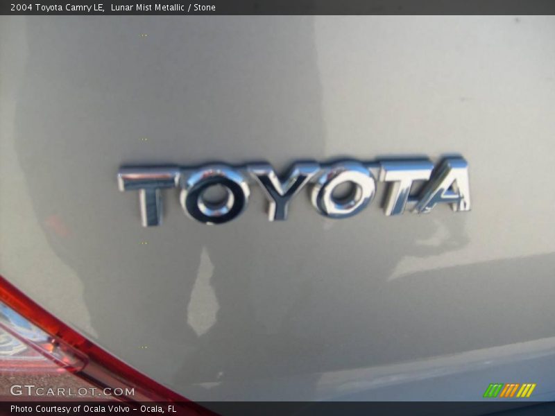 Lunar Mist Metallic / Stone 2004 Toyota Camry LE