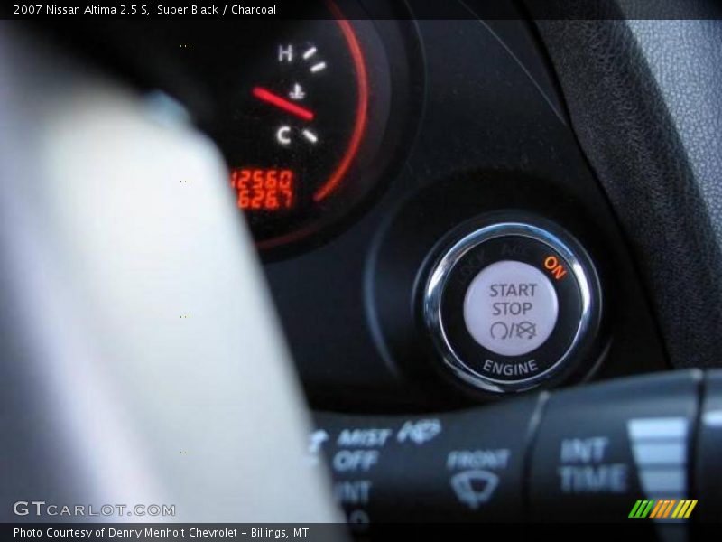 Super Black / Charcoal 2007 Nissan Altima 2.5 S