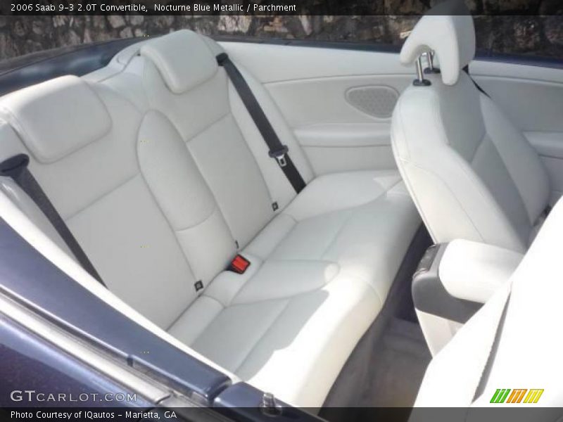Nocturne Blue Metallic / Parchment 2006 Saab 9-3 2.0T Convertible