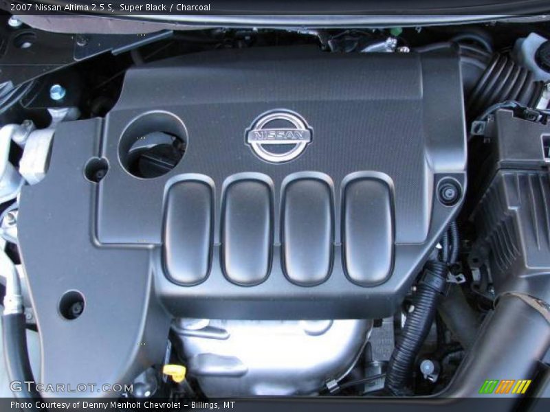 Super Black / Charcoal 2007 Nissan Altima 2.5 S