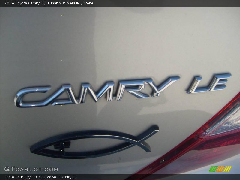 Lunar Mist Metallic / Stone 2004 Toyota Camry LE
