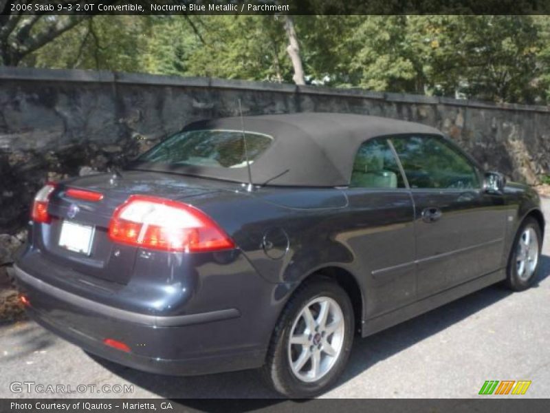 Nocturne Blue Metallic / Parchment 2006 Saab 9-3 2.0T Convertible