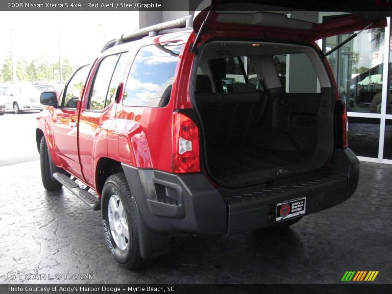 Red Alert / Steel/Graphite 2008 Nissan Xterra S 4x4