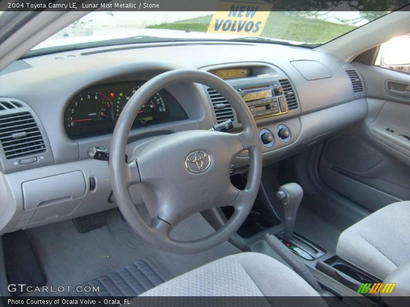 Lunar Mist Metallic / Stone 2004 Toyota Camry LE