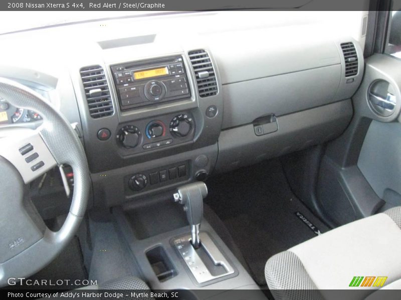 Red Alert / Steel/Graphite 2008 Nissan Xterra S 4x4
