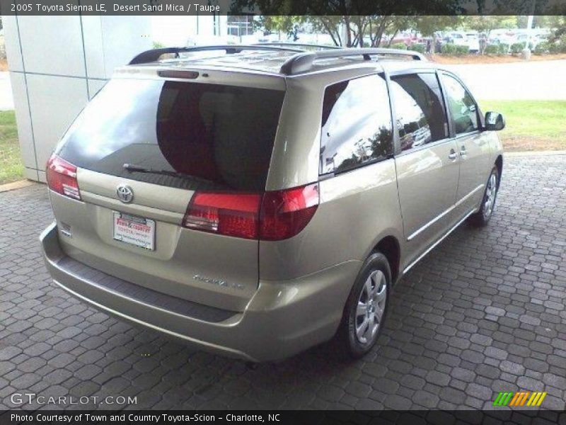 Desert Sand Mica / Taupe 2005 Toyota Sienna LE