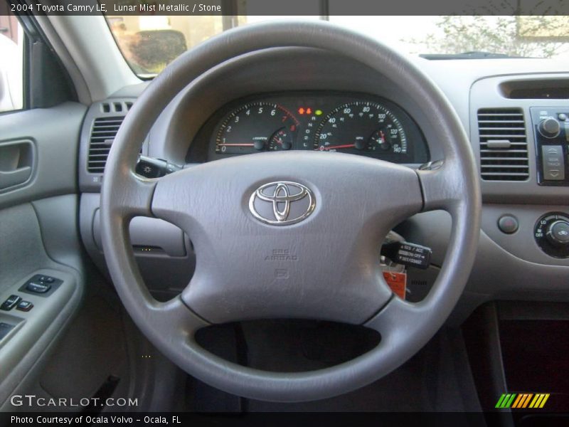 Lunar Mist Metallic / Stone 2004 Toyota Camry LE