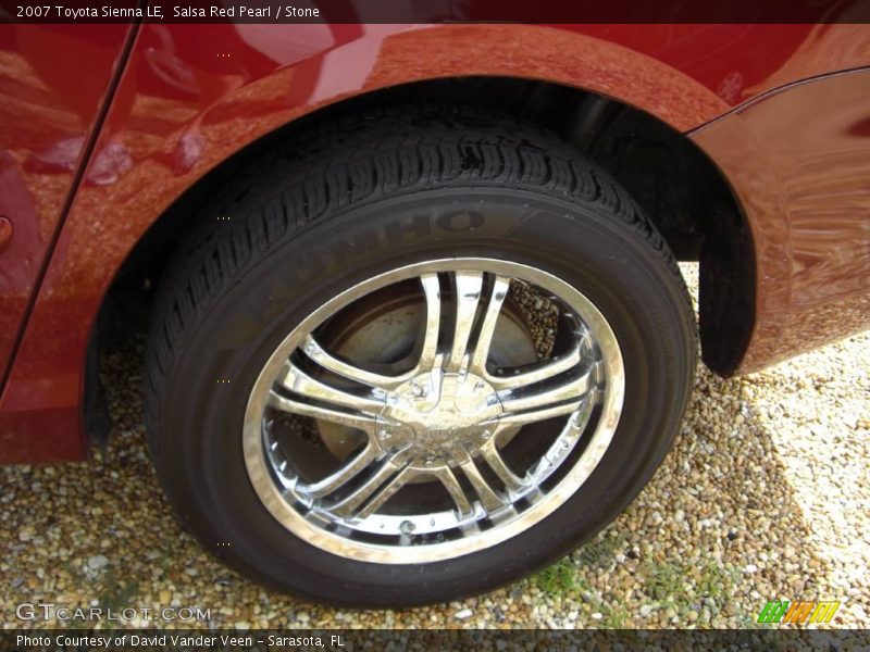 Salsa Red Pearl / Stone 2007 Toyota Sienna LE