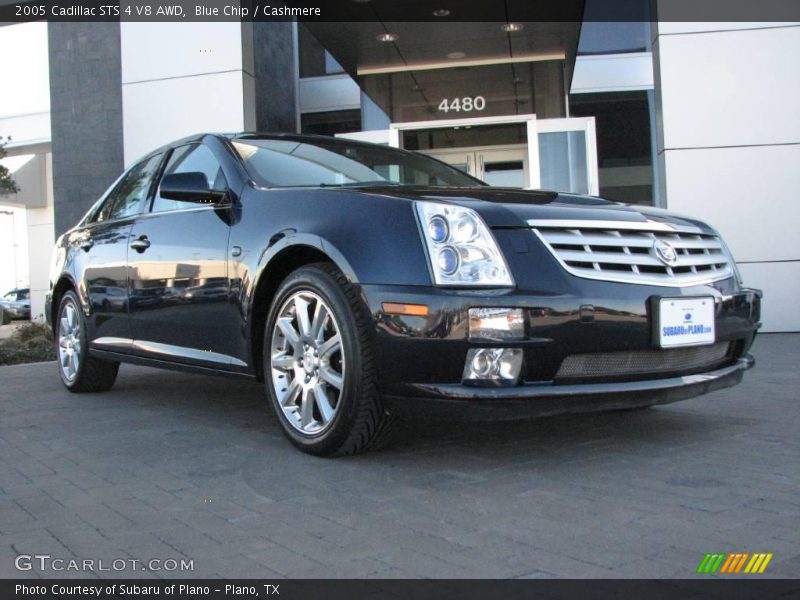 Blue Chip / Cashmere 2005 Cadillac STS 4 V8 AWD