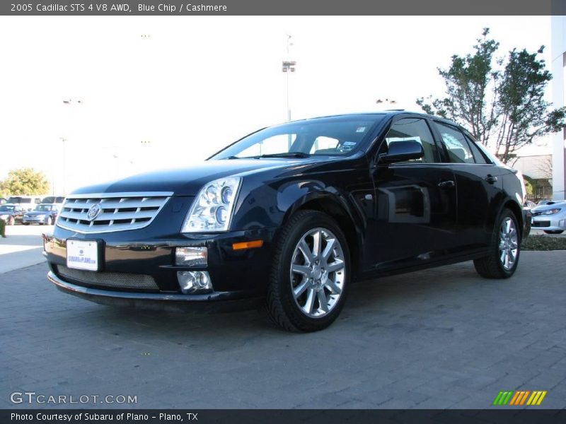 Blue Chip / Cashmere 2005 Cadillac STS 4 V8 AWD