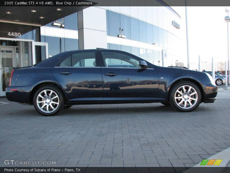 Blue Chip / Cashmere 2005 Cadillac STS 4 V8 AWD