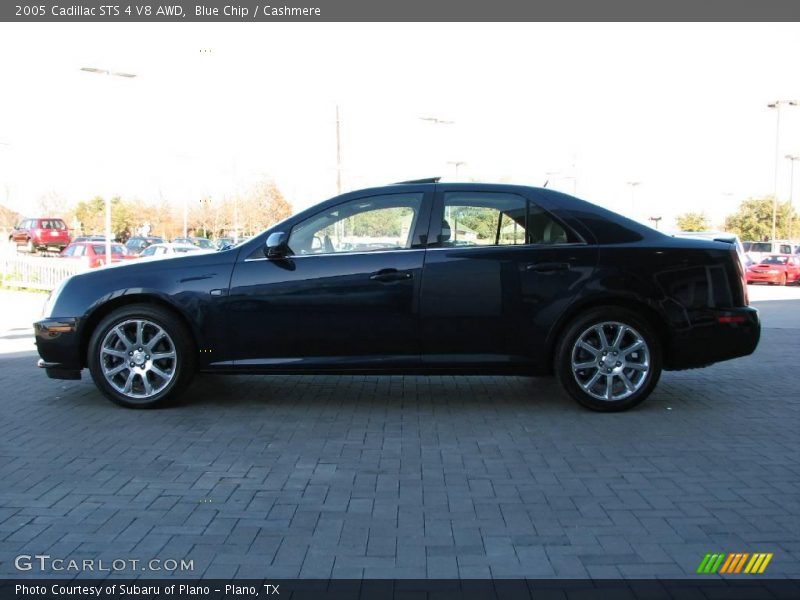 Blue Chip / Cashmere 2005 Cadillac STS 4 V8 AWD