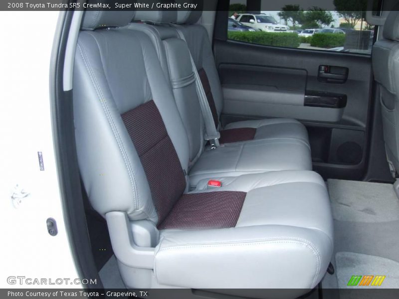 Super White / Graphite Gray 2008 Toyota Tundra SR5 CrewMax