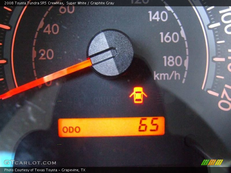 Super White / Graphite Gray 2008 Toyota Tundra SR5 CrewMax