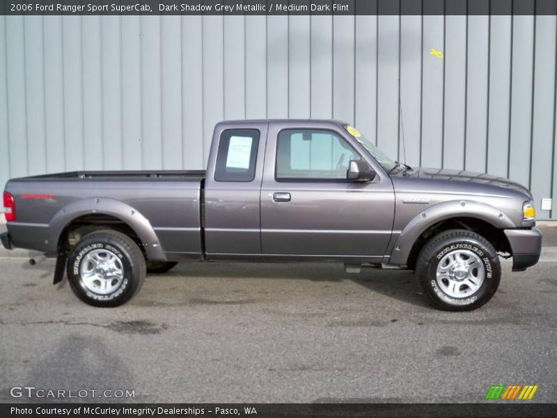 Dark Shadow Grey Metallic / Medium Dark Flint 2006 Ford Ranger Sport SuperCab