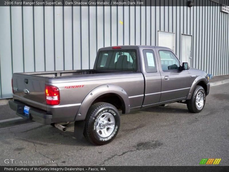 Dark Shadow Grey Metallic / Medium Dark Flint 2006 Ford Ranger Sport SuperCab