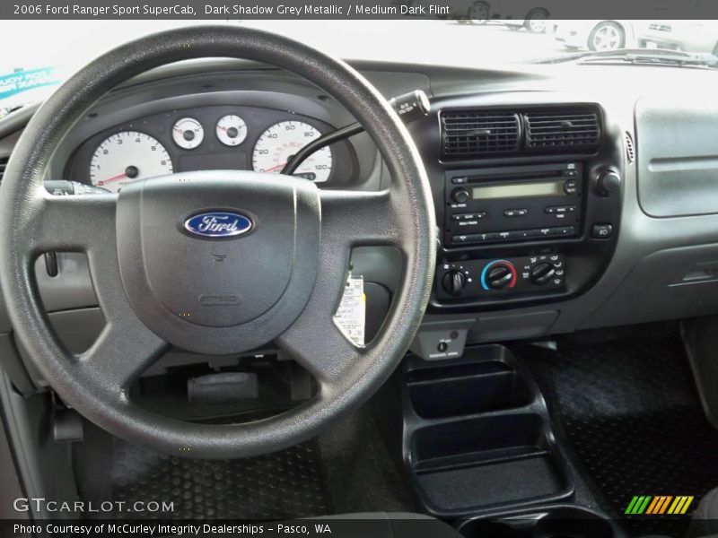 Dark Shadow Grey Metallic / Medium Dark Flint 2006 Ford Ranger Sport SuperCab