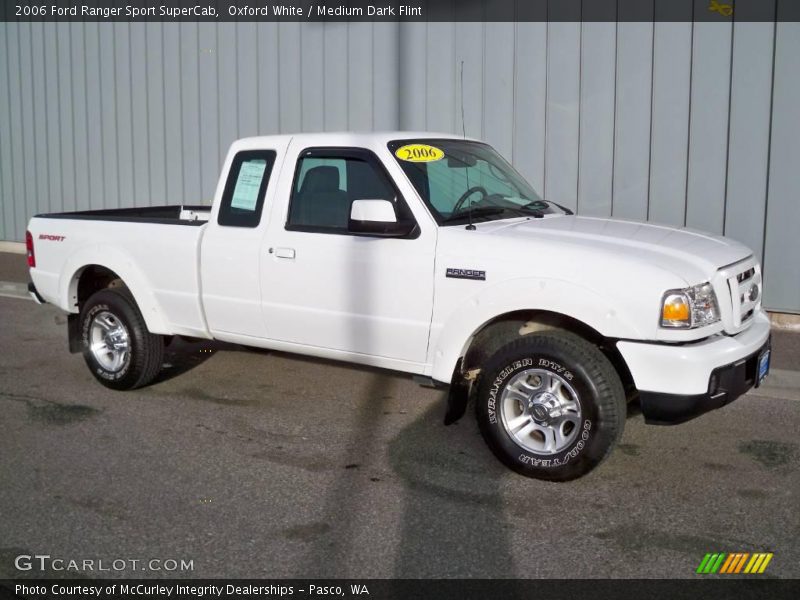 Oxford White / Medium Dark Flint 2006 Ford Ranger Sport SuperCab