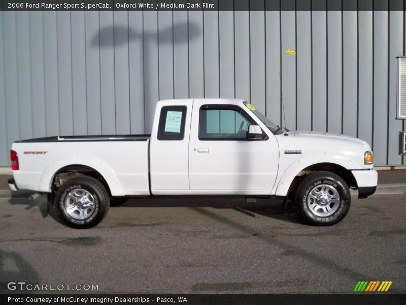 Oxford White / Medium Dark Flint 2006 Ford Ranger Sport SuperCab