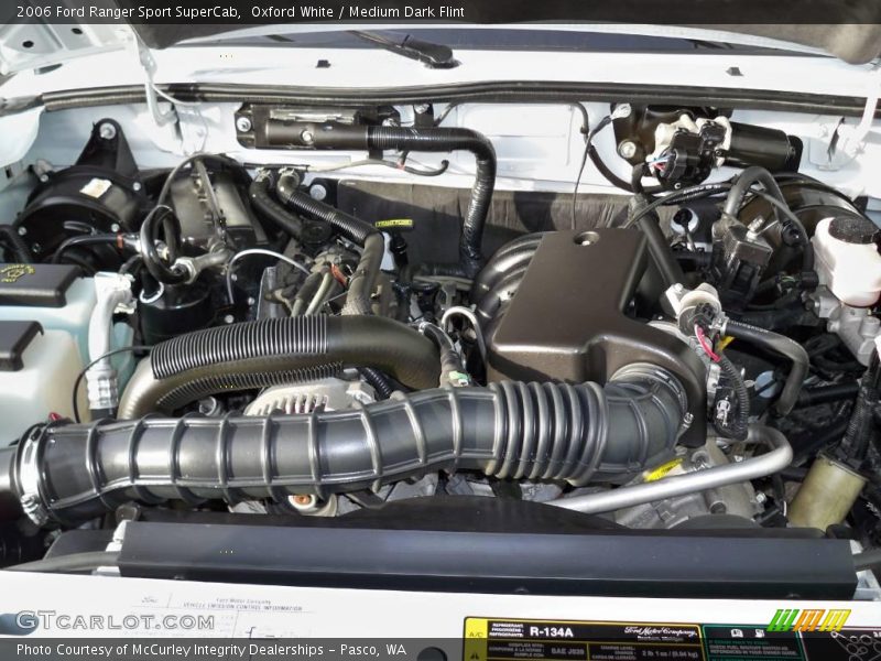 Oxford White / Medium Dark Flint 2006 Ford Ranger Sport SuperCab