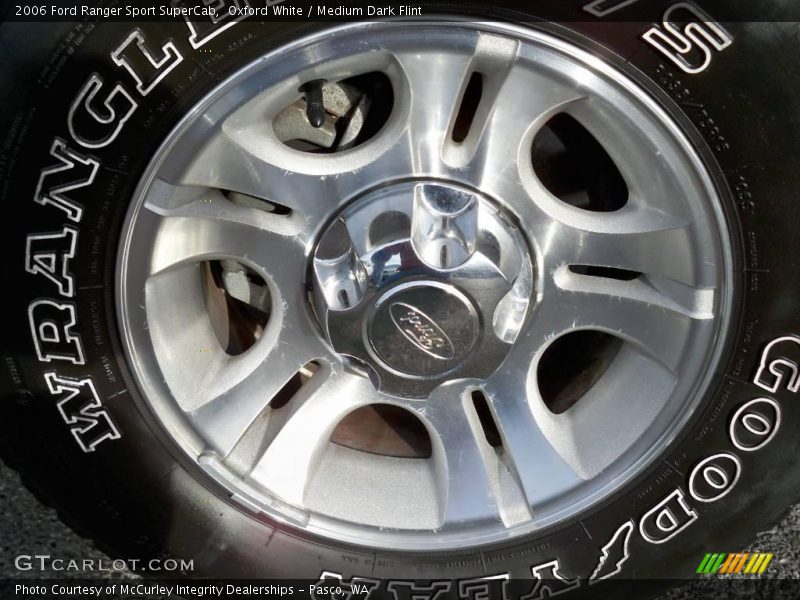 Oxford White / Medium Dark Flint 2006 Ford Ranger Sport SuperCab