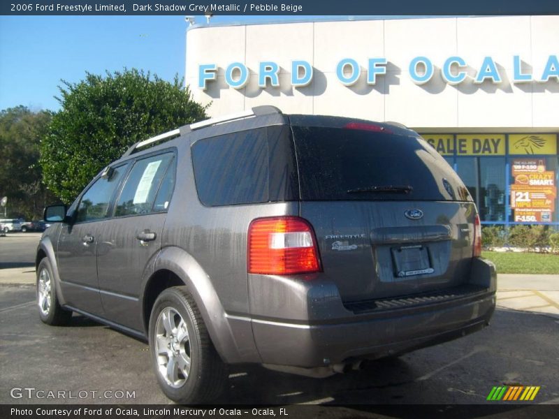 Dark Shadow Grey Metallic / Pebble Beige 2006 Ford Freestyle Limited