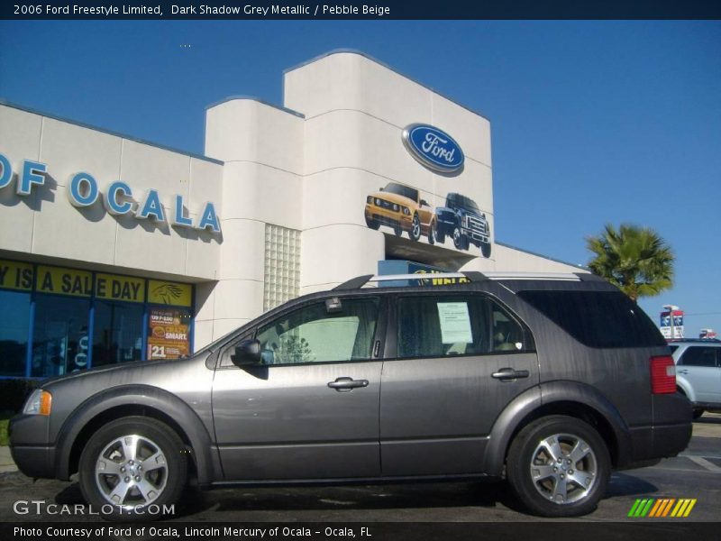 Dark Shadow Grey Metallic / Pebble Beige 2006 Ford Freestyle Limited