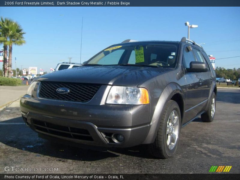 Dark Shadow Grey Metallic / Pebble Beige 2006 Ford Freestyle Limited