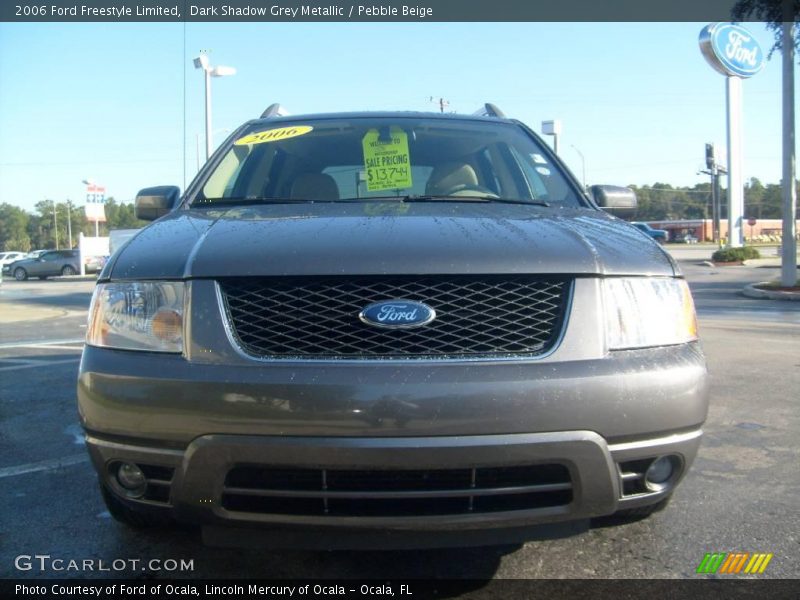 Dark Shadow Grey Metallic / Pebble Beige 2006 Ford Freestyle Limited